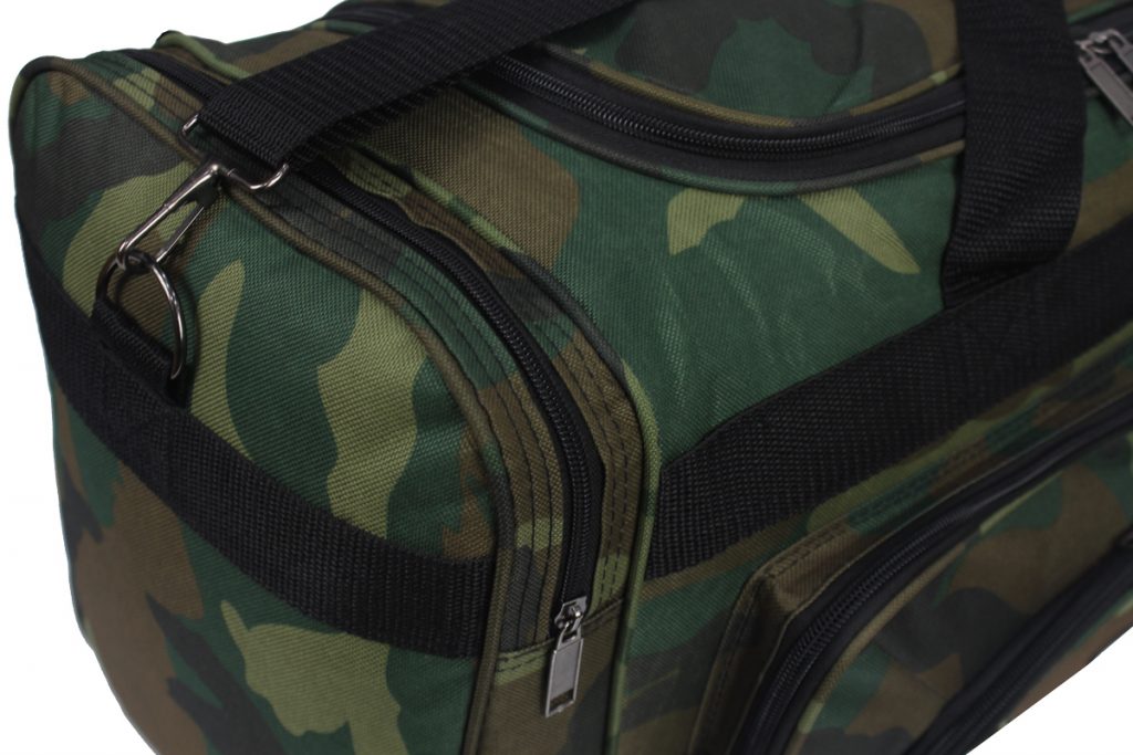 ARIANA Camouflage Lightweight Duffle Gym Bag Rocklands London