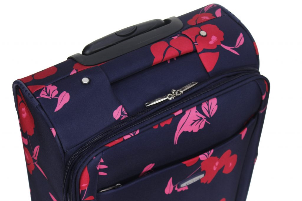 ARIANA Rose Print Lightweight 4 Wheels Spinner SuitcaseRT561
