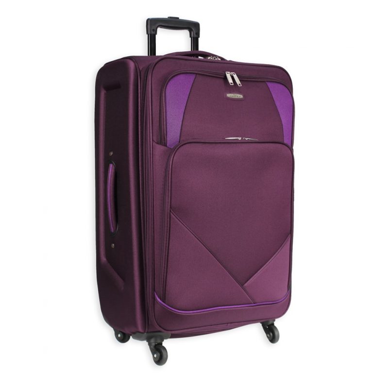 ARIANA 4 wheel Spinner Soft Shell Suitcases AR800 Rocklands London